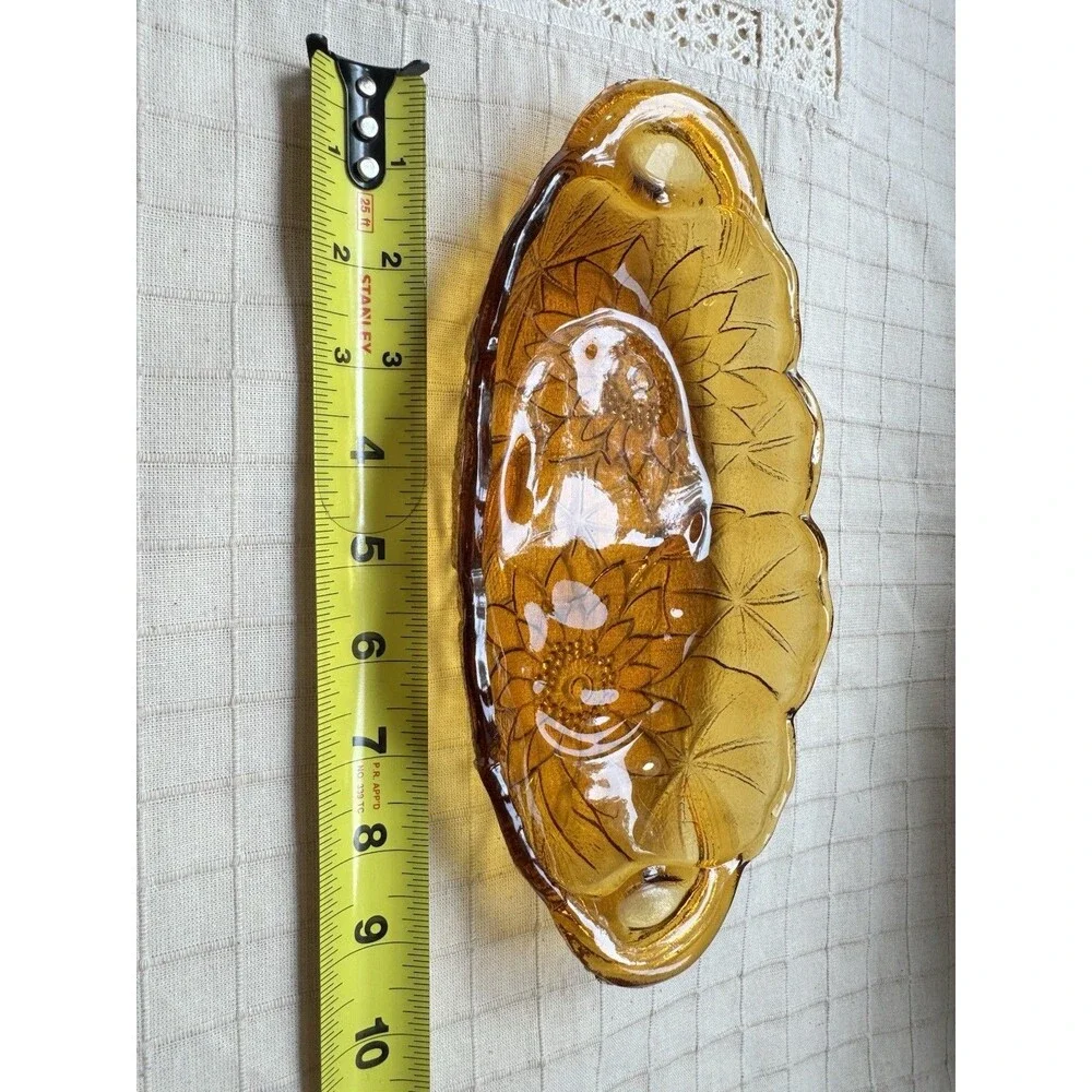 Unmarked amber glass